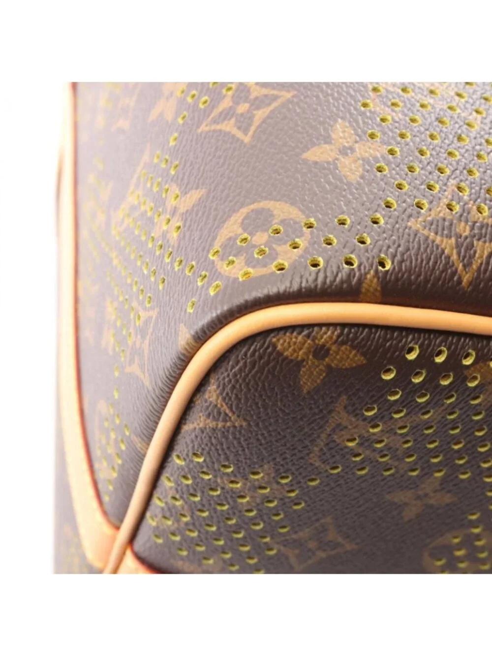 Louis Vuitton Boston Bag Keepall Bandouliere 50 Monogram Perforation Leather